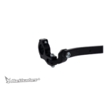 Negro Kit de montaje paramanos Barkbusters Fijación de doble anclaje hardware Honda CRF 1100 - Imagen 3