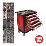 CARRO HERRAMIENTAS 7 CAJONES FARGO TOOLS 184 PCS